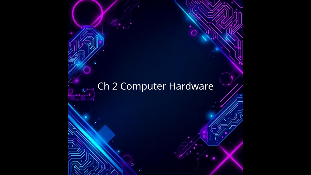 Ch 2 Computer Hardware