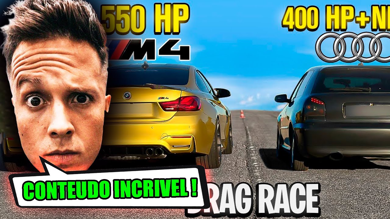 BRUNO MOTA reage a ALLSPEEDDRIVE - BMW M4 550 HP VS AUDI A3 1.9 TDI PD 400 HP + NITRO | ASD LEGENDS