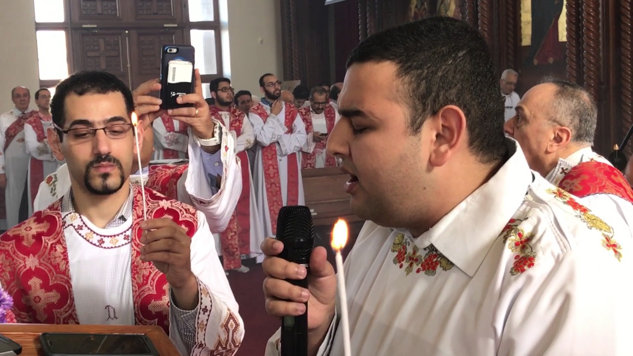 إنجيل المولود اعمى من فم المعلم ثروت كروان كنيسة العذراء ميسساجا كندا