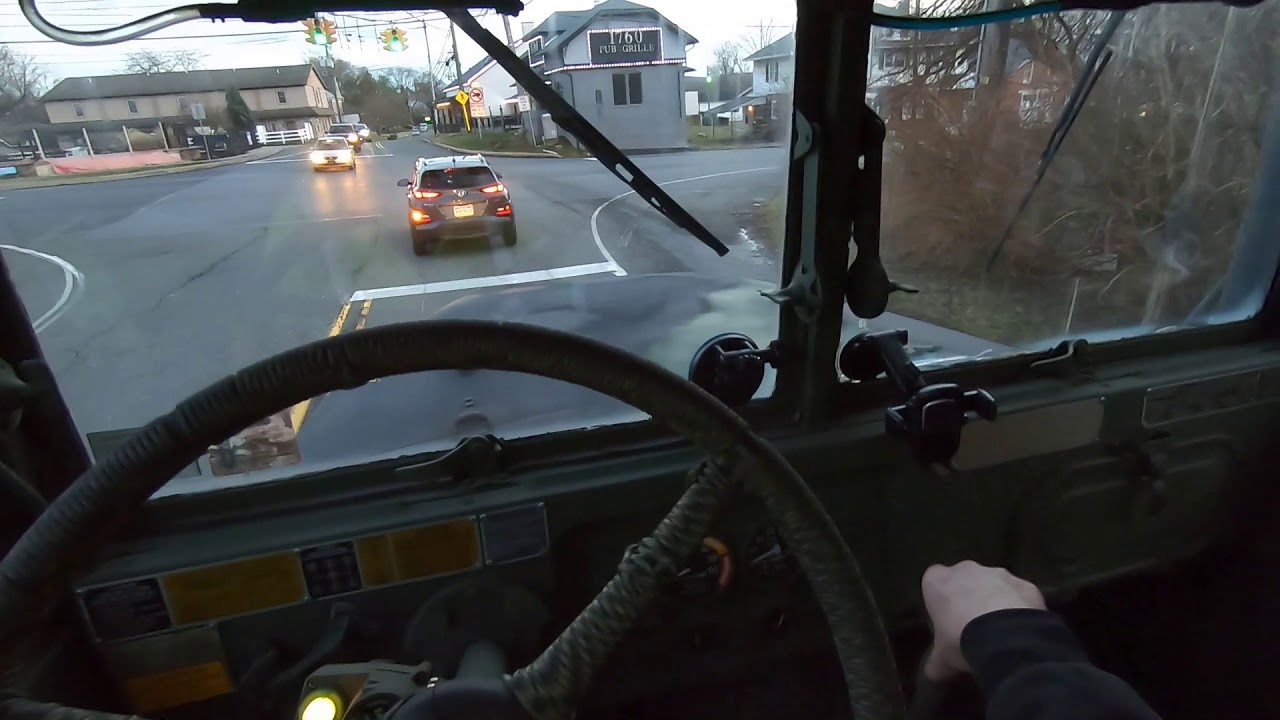 POV M35A2 just cruising and shifting