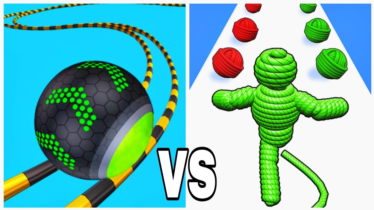 Roof Rails vs Going Balls - Gameplay Walkthrough Android, iOS New Update 