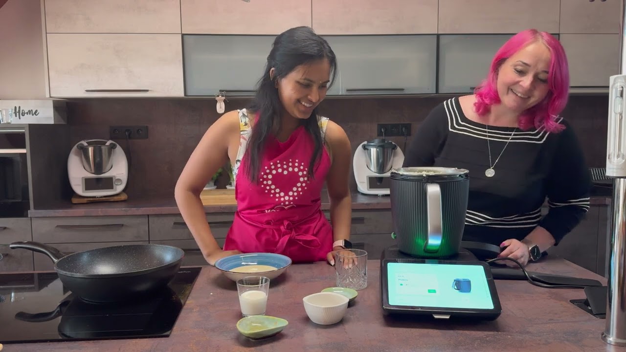 Dnešní zkouška indické kuchyně. A malé předvedení Thermomix TM7