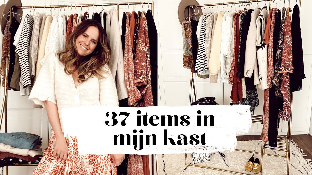 DIT HANGT ER IN MIJN CAPSULE WARDROBE | Billie Rose Vlog