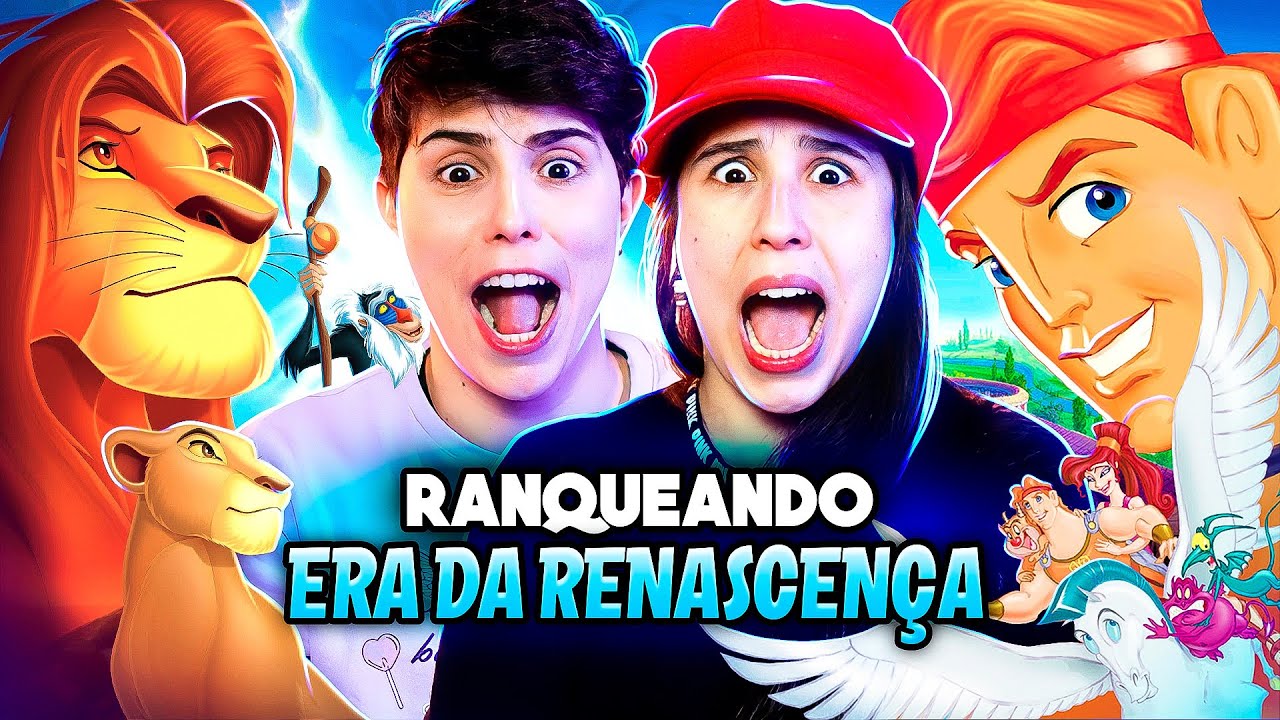 TOP 10 DISNEY: ERA DA RENASCENÇA! Ft Jessica Ballut