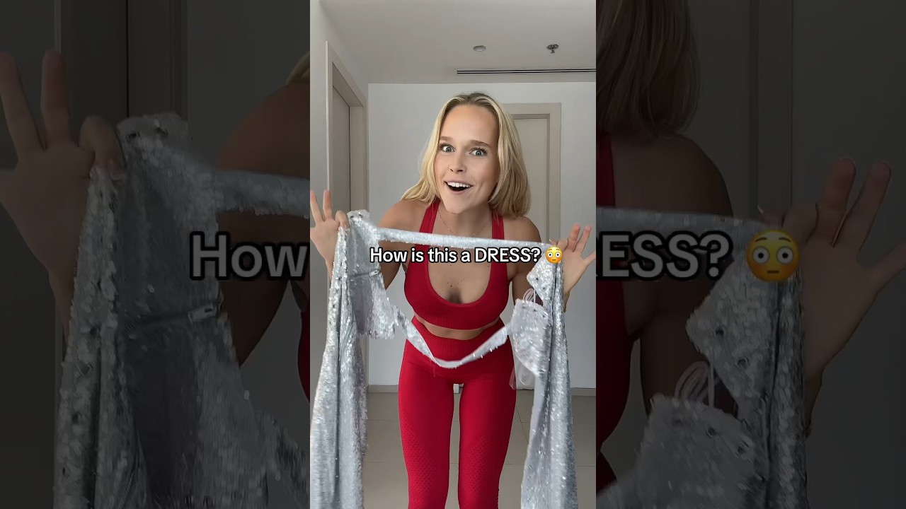 How is this a dress? 🤯 #dress #fashion #onlinevsreality #swealife
