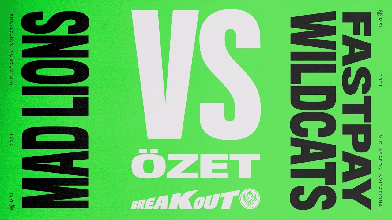 MAD Lions ( MAD ) vs fastPay Wildcats ( IW ) Ma&ccedil; &Ouml;zeti | MSI 2021 Grup Aşaması 5. G&uuml;n