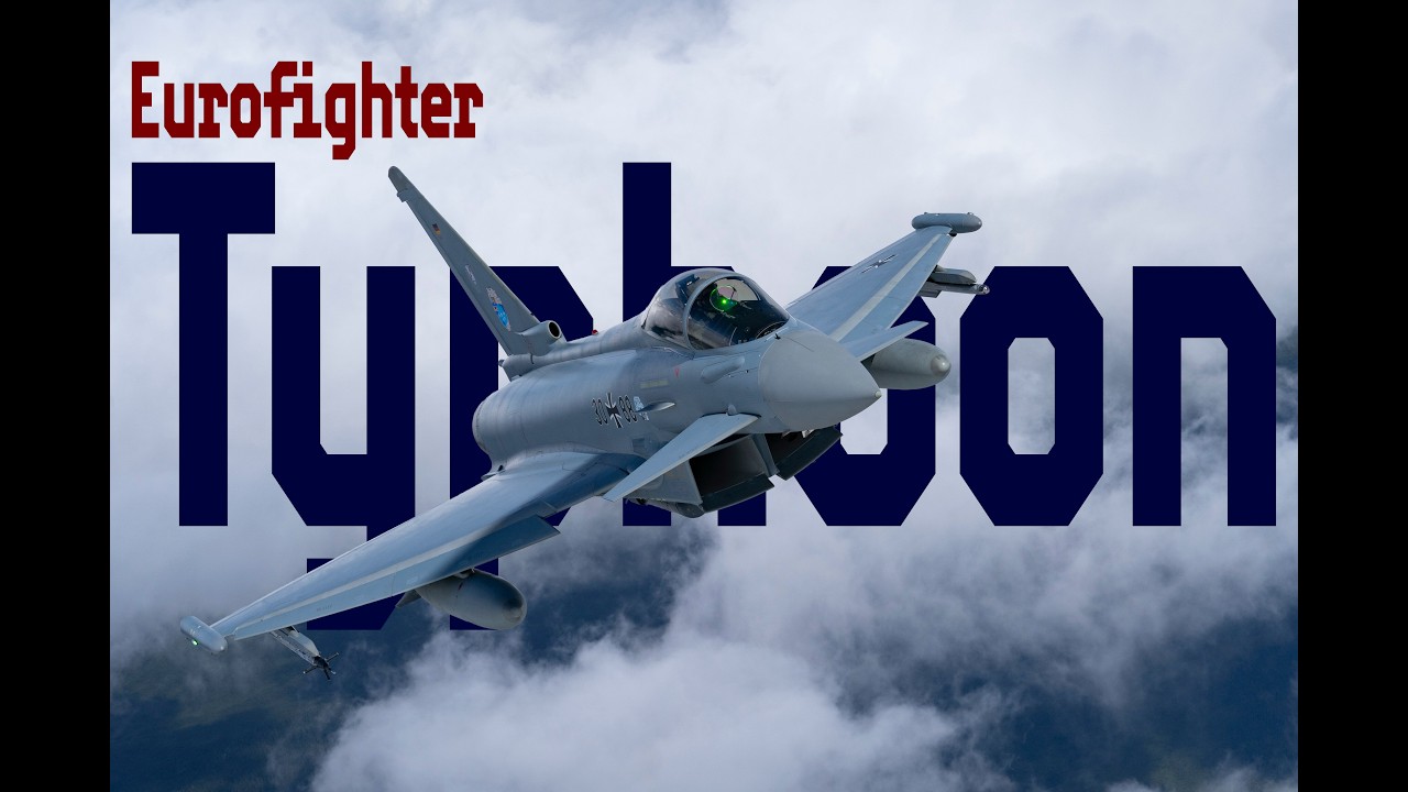 The Eurofighter Typhoon showcase [RAW FOOTAGE 4K]