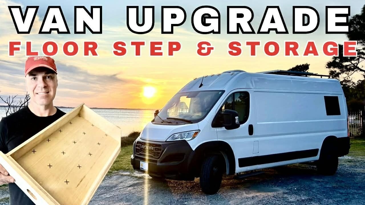 MAXIMIZE VAN STORAGE! A Step-by-Step Floor Drawer Build
