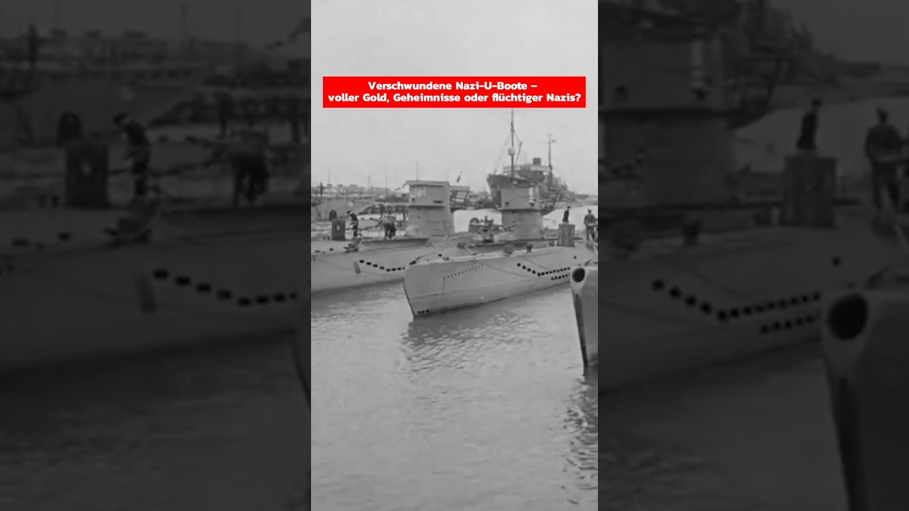 Verschwundene Nazi-U-Boote &ndash; voller Gold, Geheimnisse oder fl&uuml;chtiger Nazis?