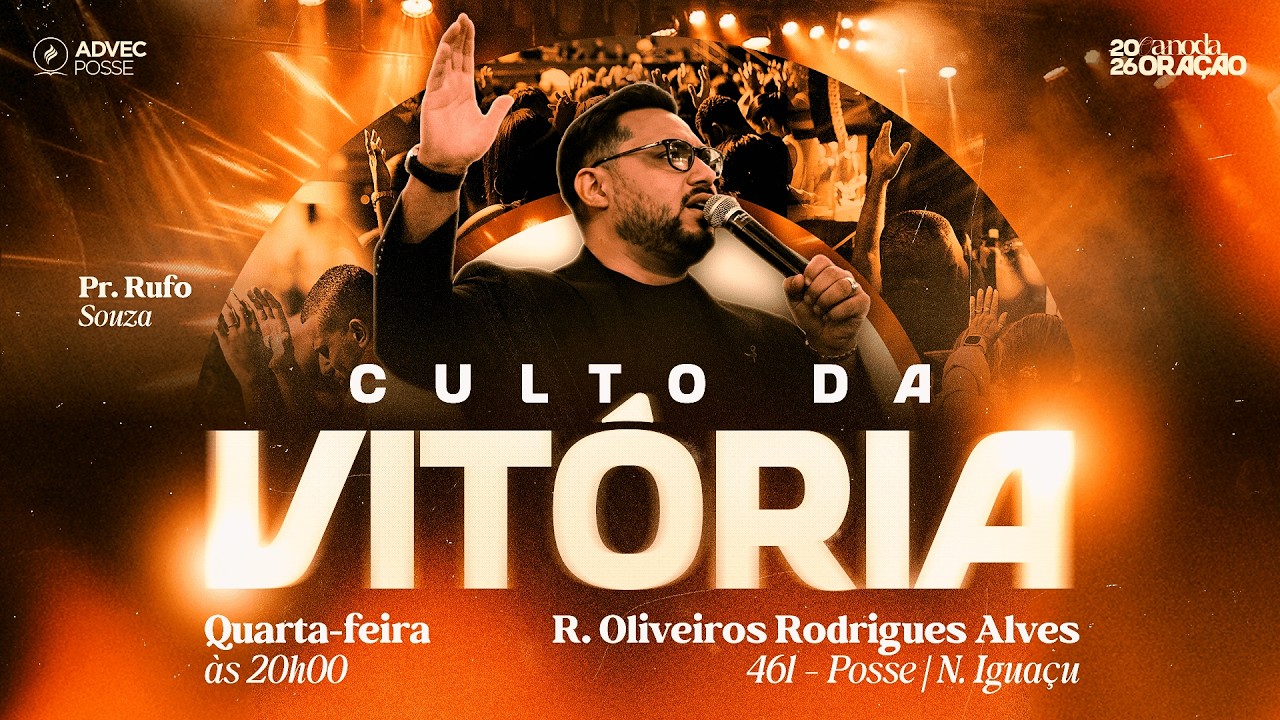 CULTO DA VITÓRIA | Pr. Rufo Souza | 11/03/2026