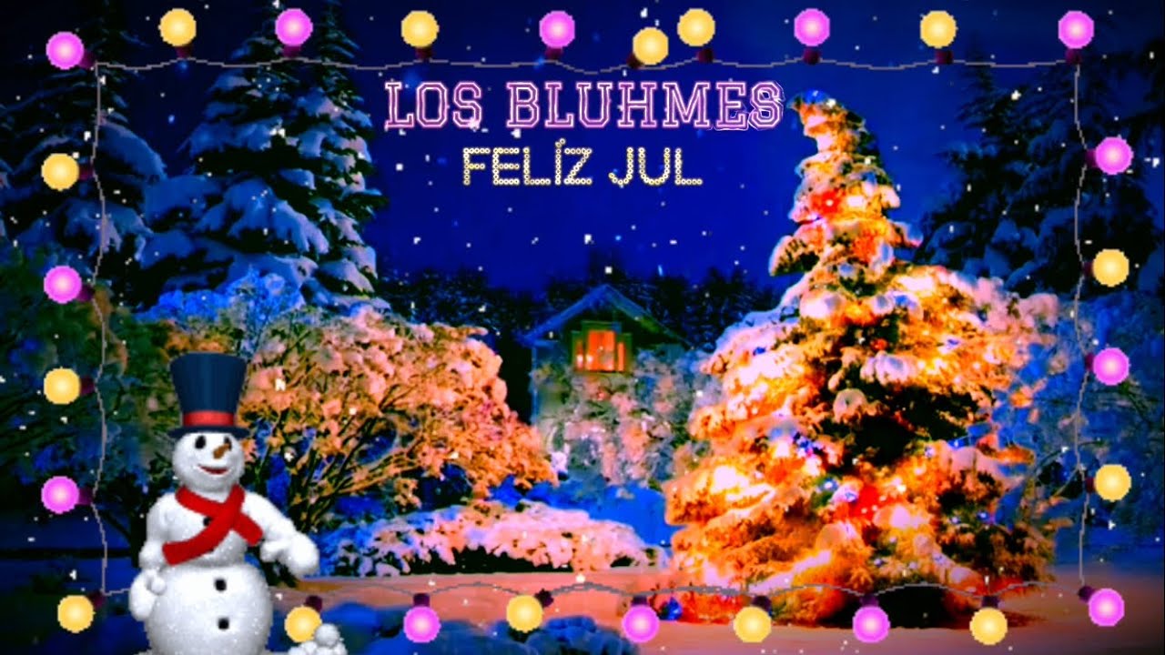 Los Bluhmes  -  Fel&iacute;z Jul (official musicvideo 2022)
