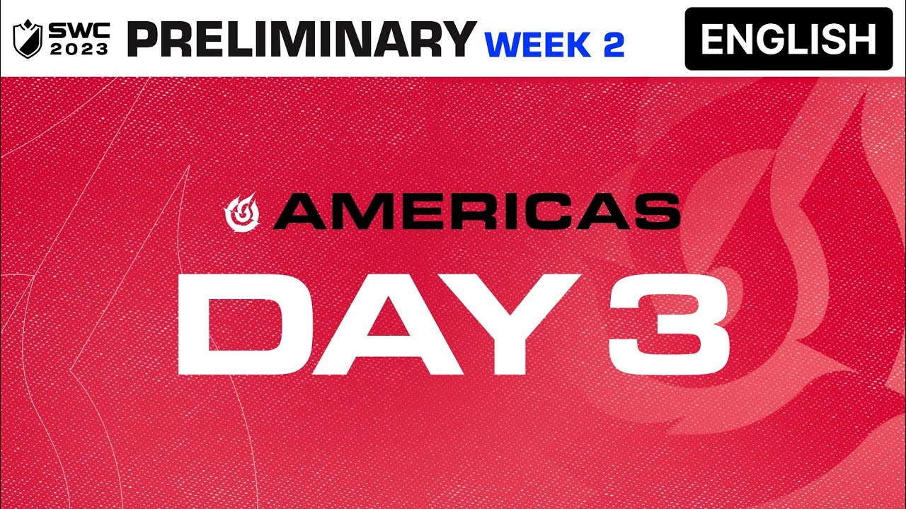 [ENGLISH] SWC2023 AMERICAS PRELIMINARY DAY 3| Summoners War