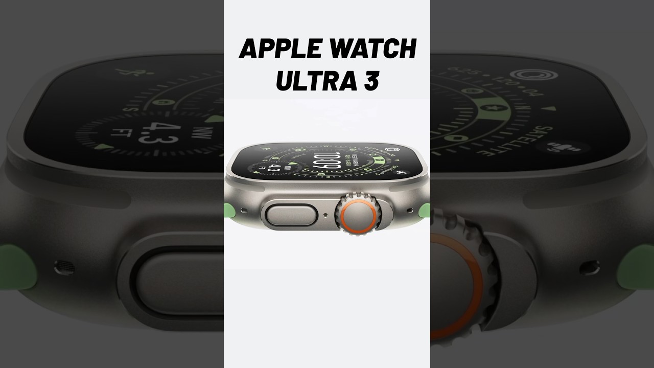 Apple Watch Ultra 3 - NEW FEATURES