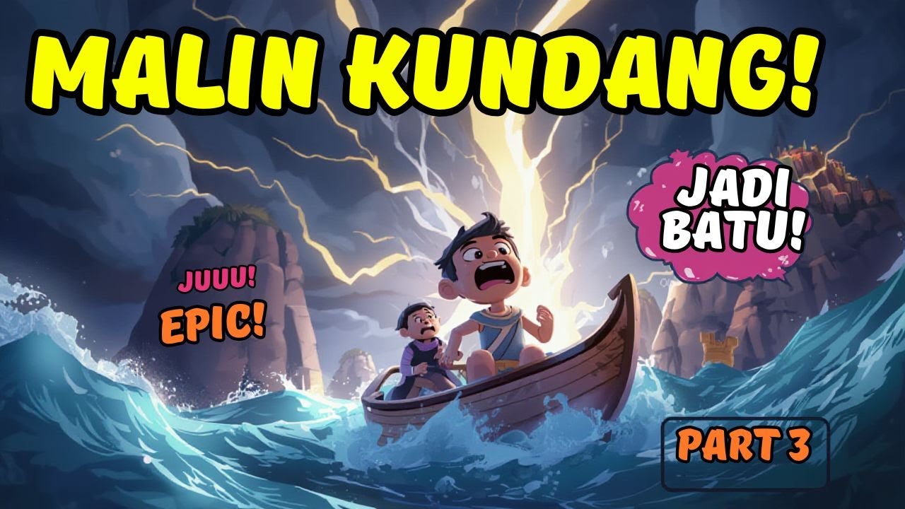 Ibu Marah! 😡 Malin Kundang Dikutuk Jadi Batu ⚡