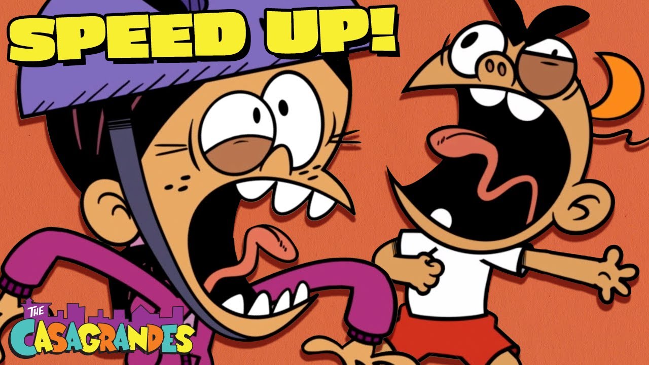 Anytime Carlitos Copies Someone It Speeds Up! | The Casagrandes
