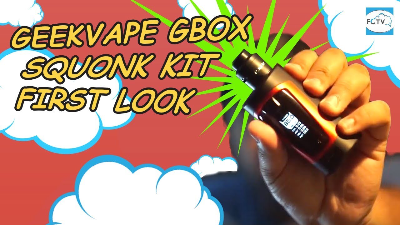 Geekvape GBox Squonk Kit First Look