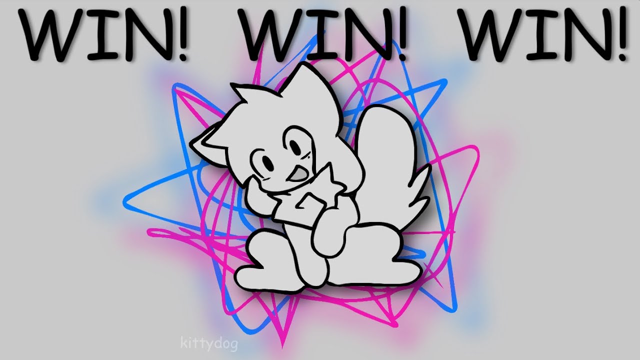 kittydog - WIN WIN WIN 🩷🩵🩶 animation mv / lyric vid