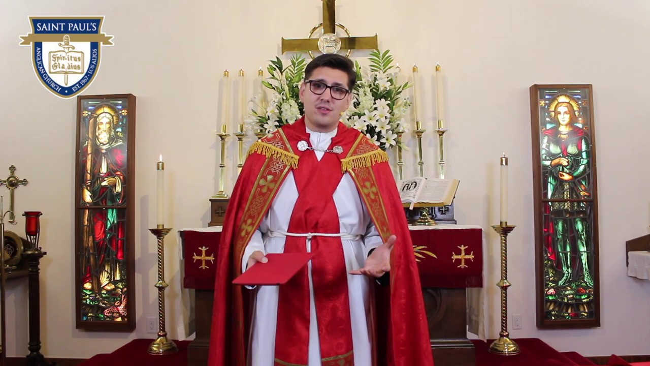 Holy Communion According to the First English Book of Common Prayer in 1549 (Feast of St. George)