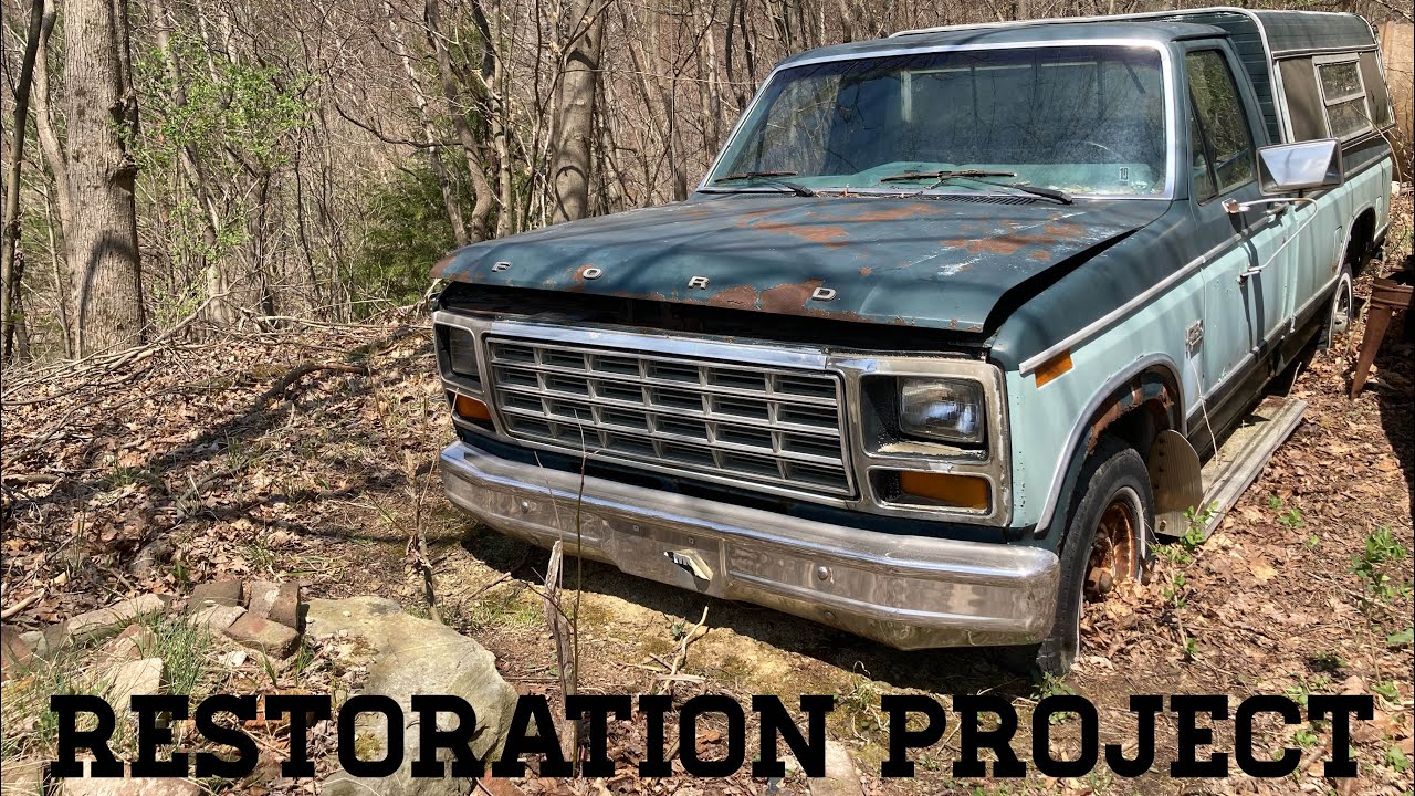 1982 Ford F150 restoration project.