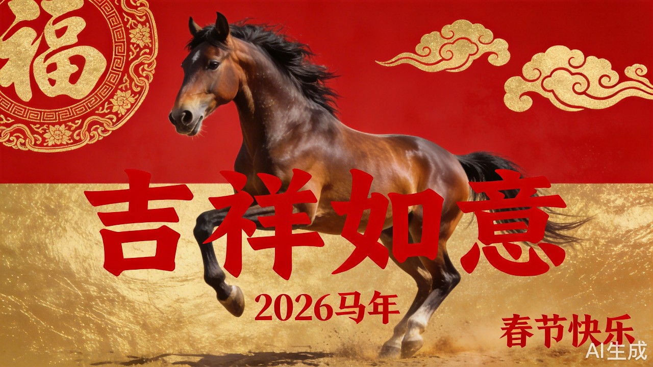 2026马年吉祥！