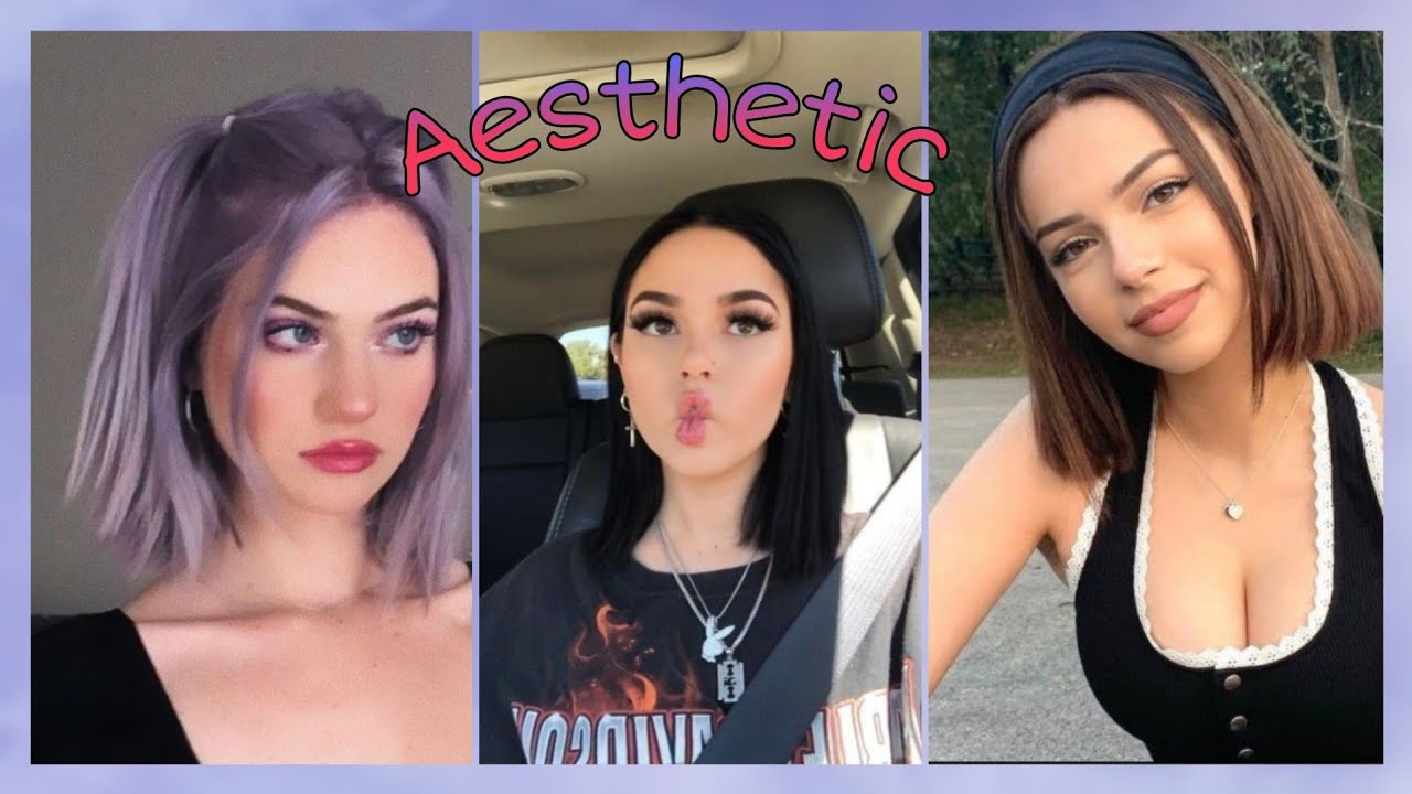 Peinados para cabello corto aesthetic 🌈🧚🏻‍♀️🌼|Tiktok Compilation