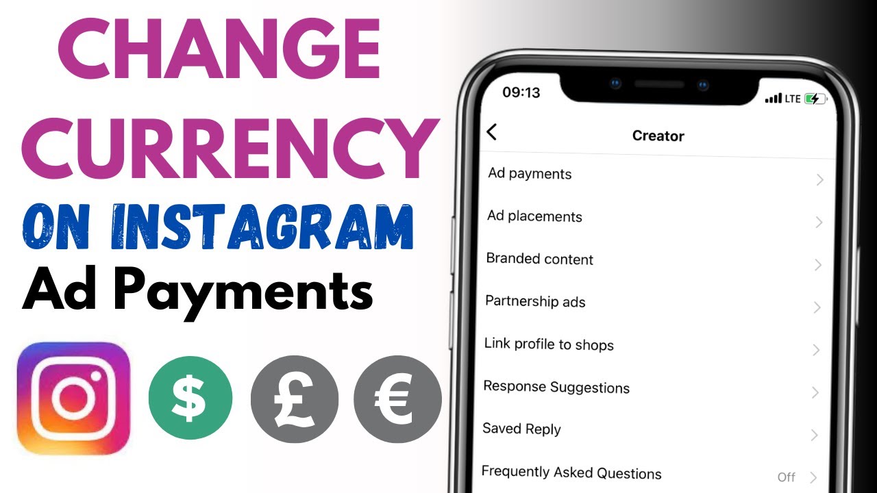 How To Change Currency On Instagram Ad Payments