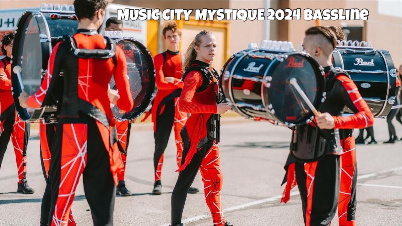 Music City Mystique 2024 Drumline | Mystique Bass | - WGI Atlanta 2024