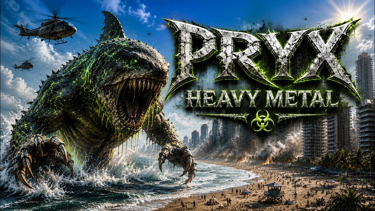 Pryx &ndash; Biohazard Shark☣️ | Epic 80s Heavy Metal Cinematic