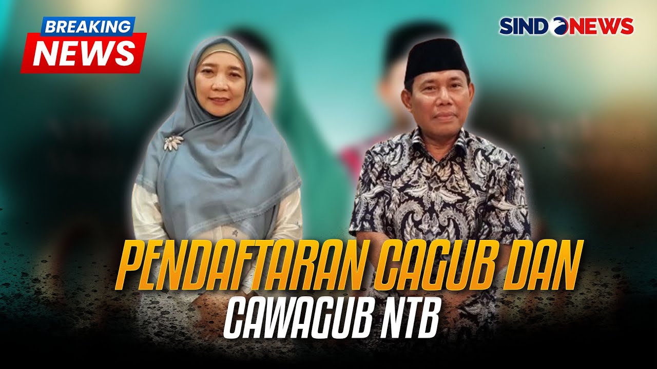 [LIVE] Pendaftaran Cagub dan Cawagub NTB Dr Hj. Sitti Rohmi Djalillah & Dr. HW Musafirin