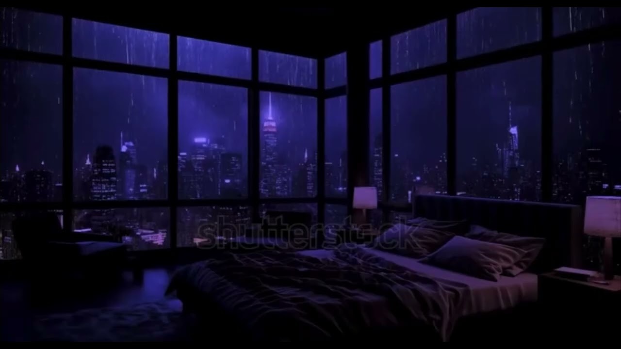 Fall Asleep Fast 🌧️ 1 Hour of Rain Sounds