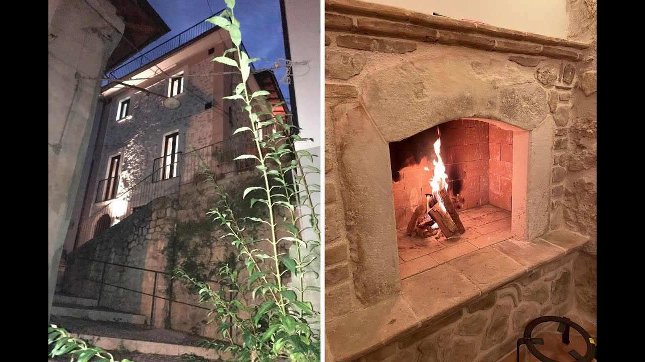 Charming Renovated Townhouse with Terrace in Introdacqua, Abruzzo