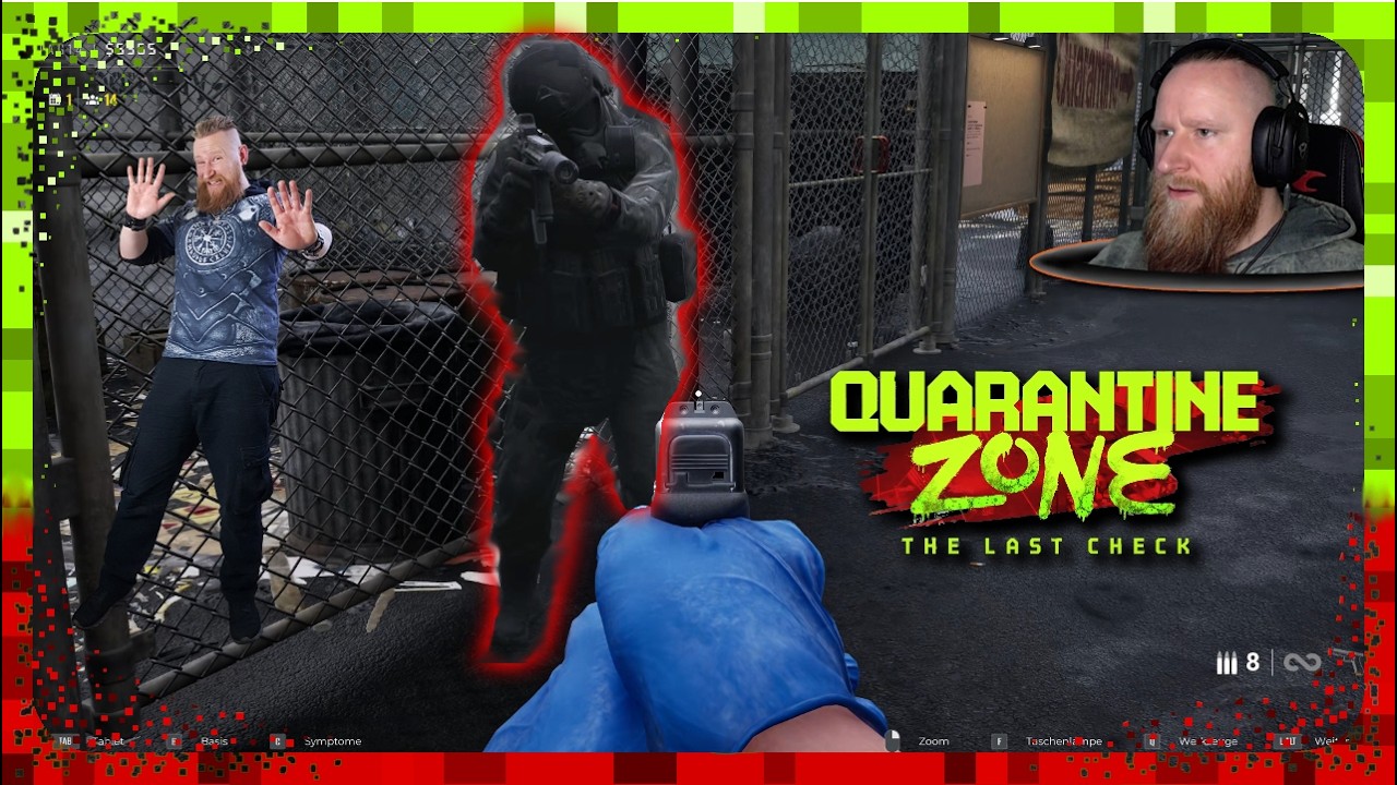 🚧 QUARANTINE ZONE 🚧 ╠ Let´s play ╣ # 12 ╠ Wir haben uns mit dem Wachmann angelegt ! ! ! Diese RAttE