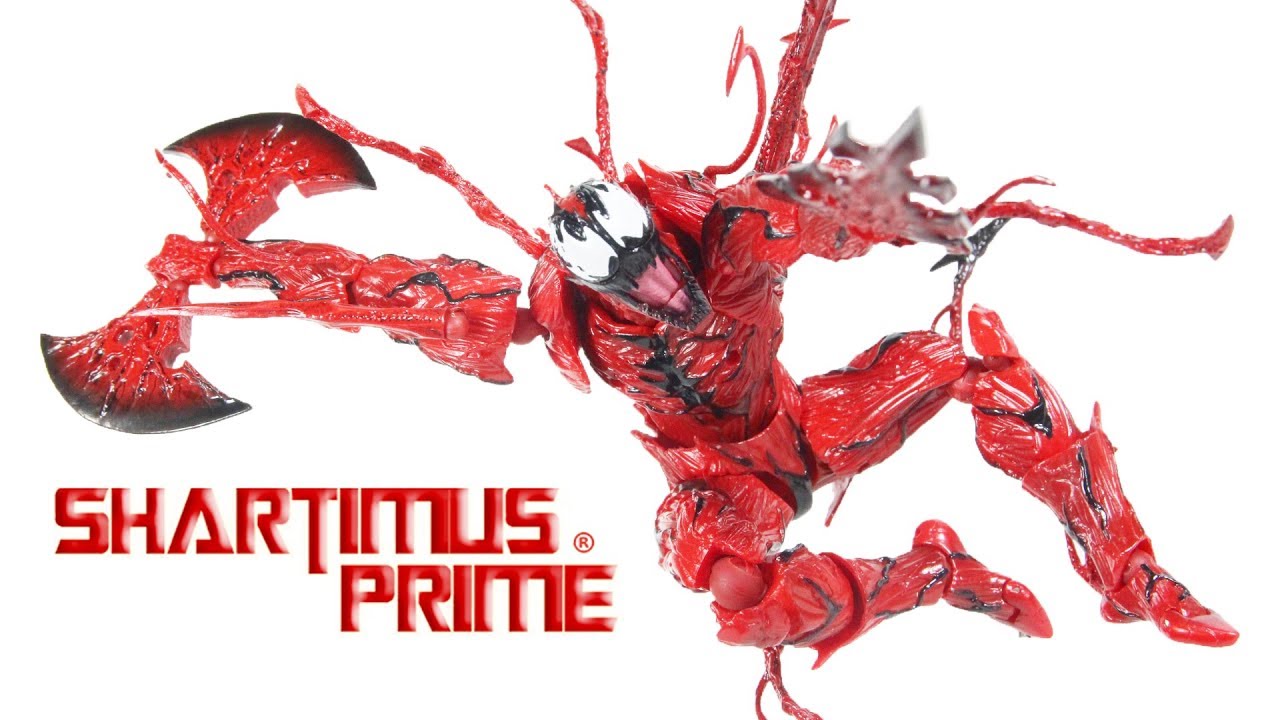Revoltech Carnage Amazing Yamaguchi Figure Complex Marvel Comics Import Figure Review