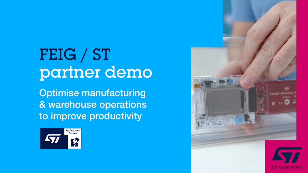 FEIG/ST partner demo - Optimize manufacturing & warehouse operations to improve productivity