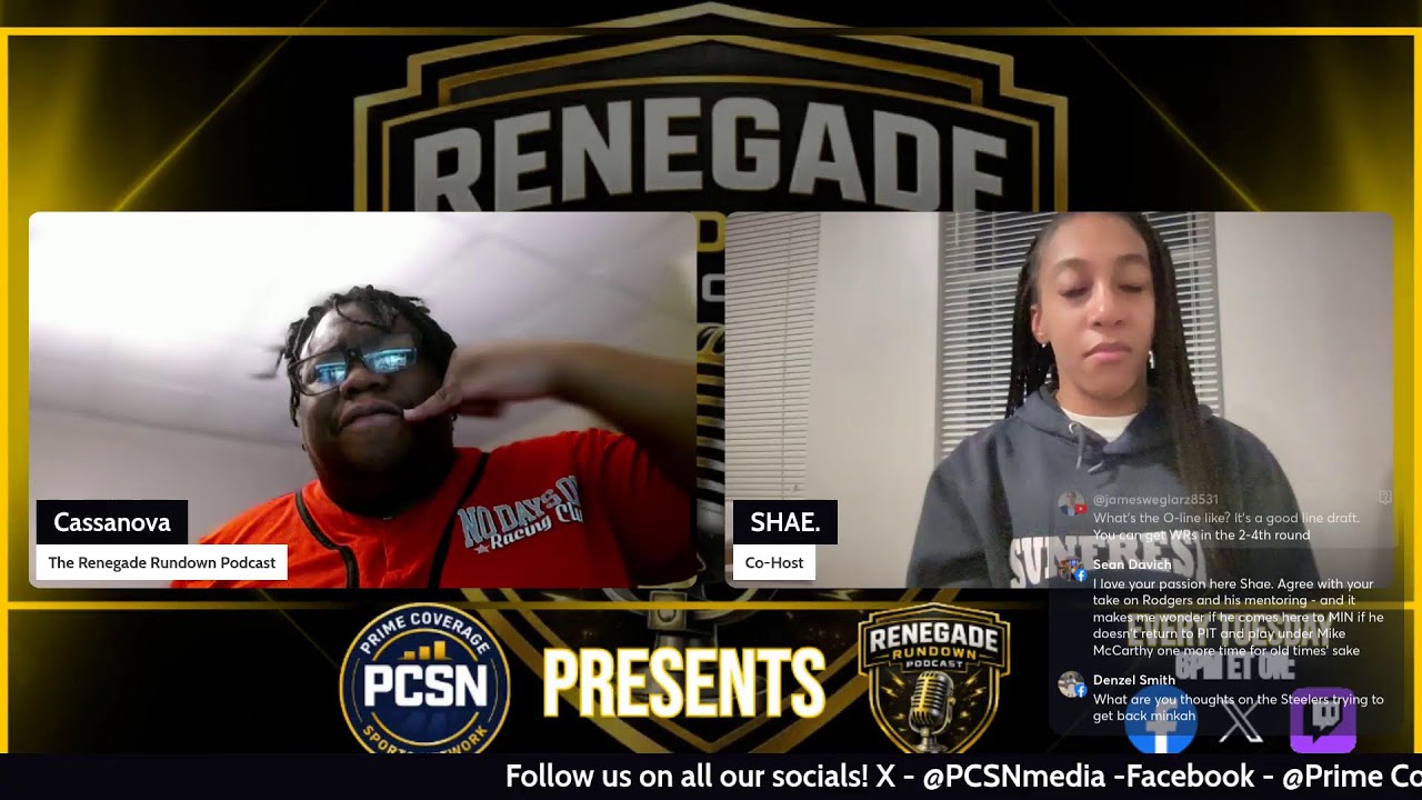 Steelers Offseason Moves/ Who is the Steelers QB in 2026? Free Agency / Draft Needs/ PCSN Live!!!!!!