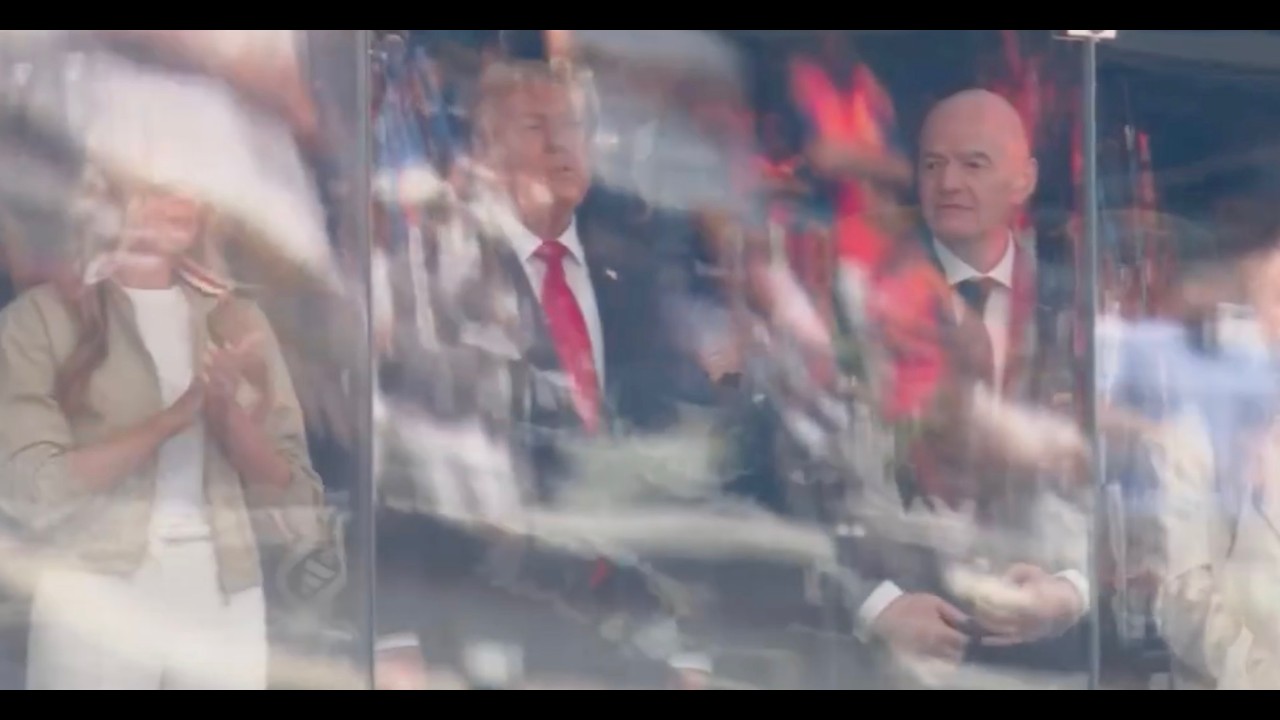Trump BOOED MERCILESSLY at World Cup finals 