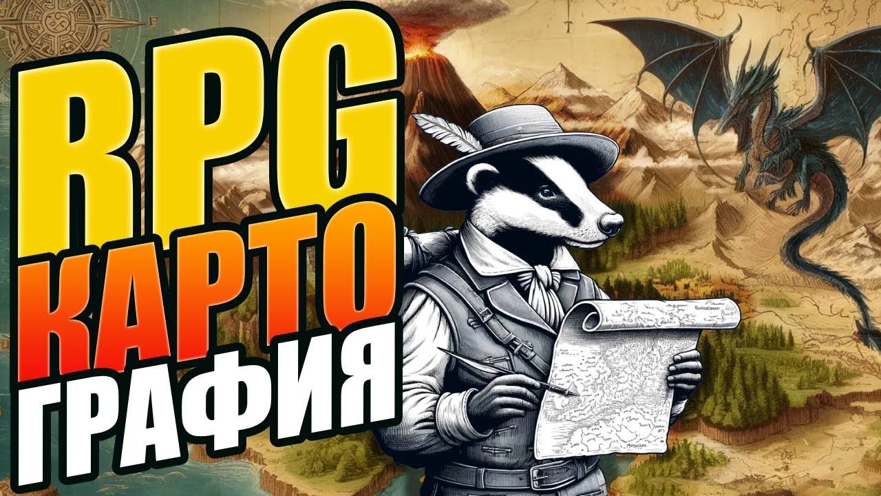Карта для настольных ролевых игр (RPG) | Полное руководство. Братец Ву
