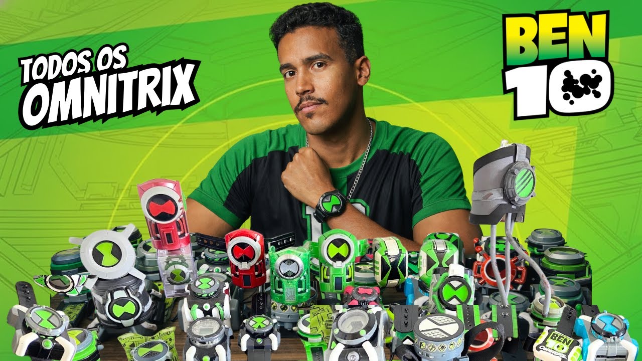 CONSEGUI TODOS OS OMNITRIX DO BEN 10 