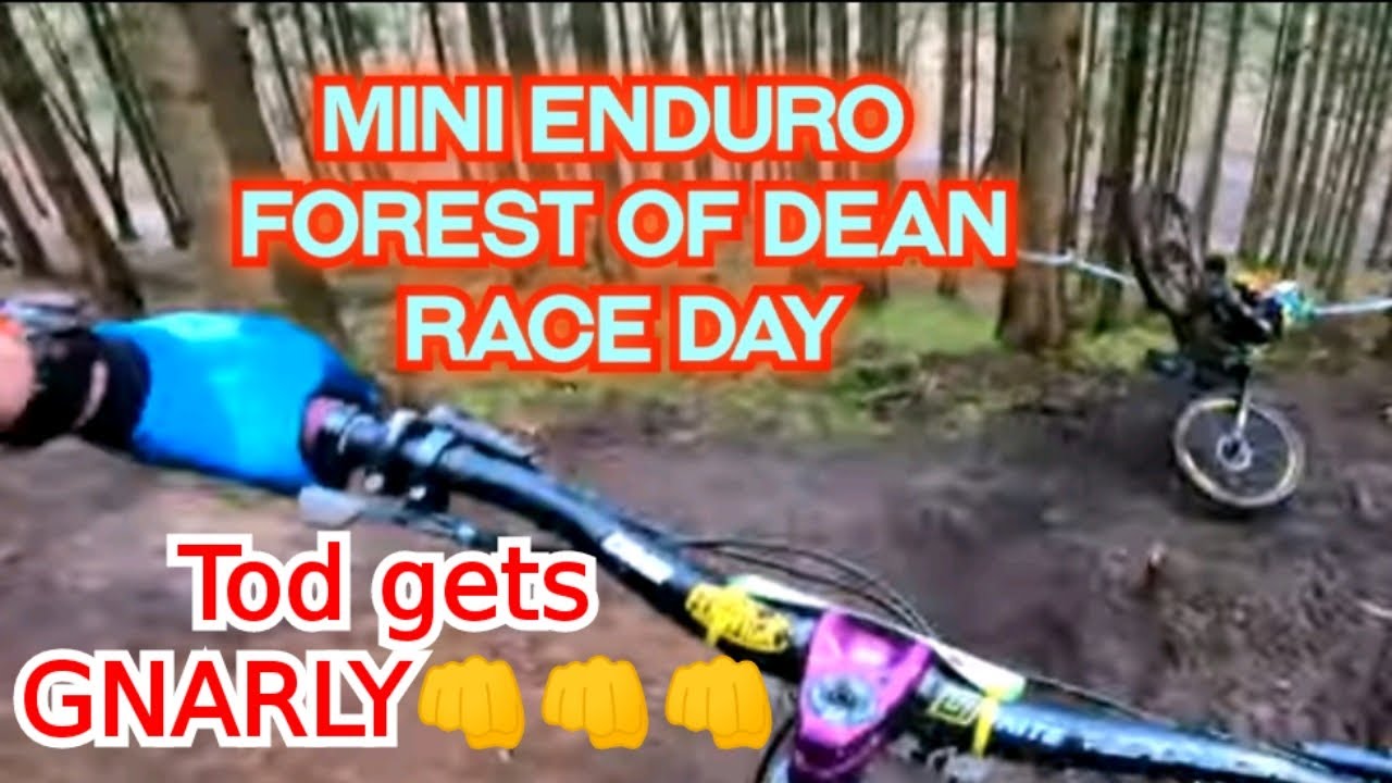 MINI ENDURO *Race Day* Tod has a BIG MTB CRASH!