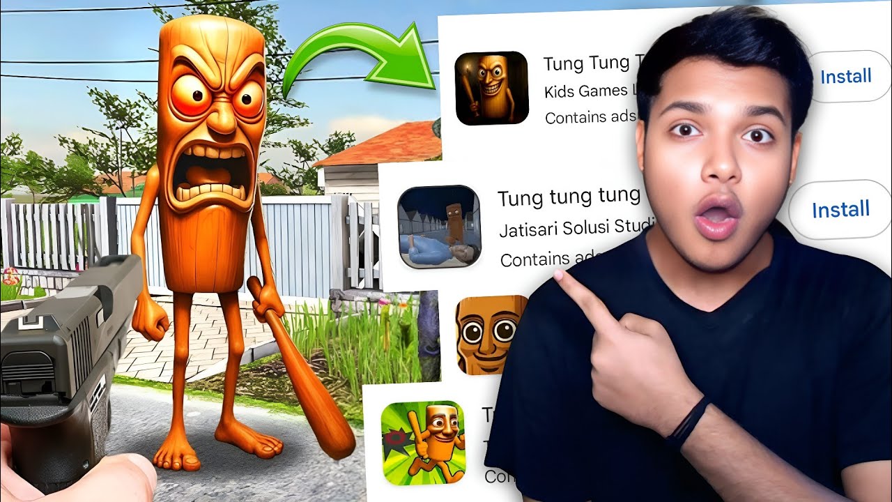 I WILL NEVER PLAY THESE GAME AGAIN !( TUNG TUNG SAHUR Brainrot games )