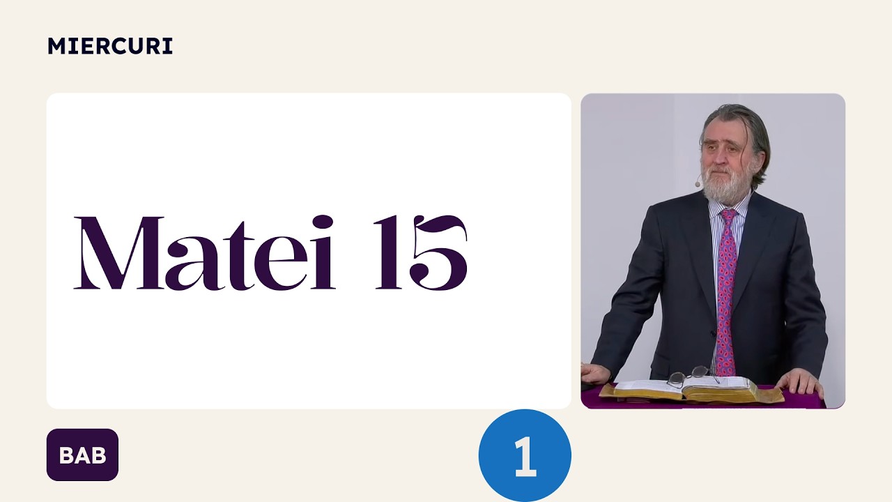 🔴 LIVE - Biserica Adventă Biblică