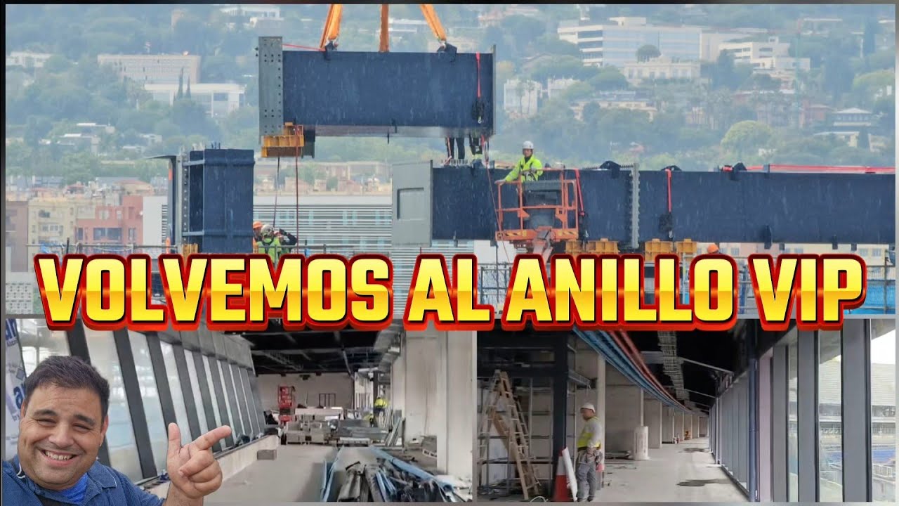  PREPAREN LOS CANAP&Eacute;S&hellip; VOLVEMOS AL ANILLO VIP 🔥 EN EXCLUSIVA OBRAS EN EL CAMP NOU. 