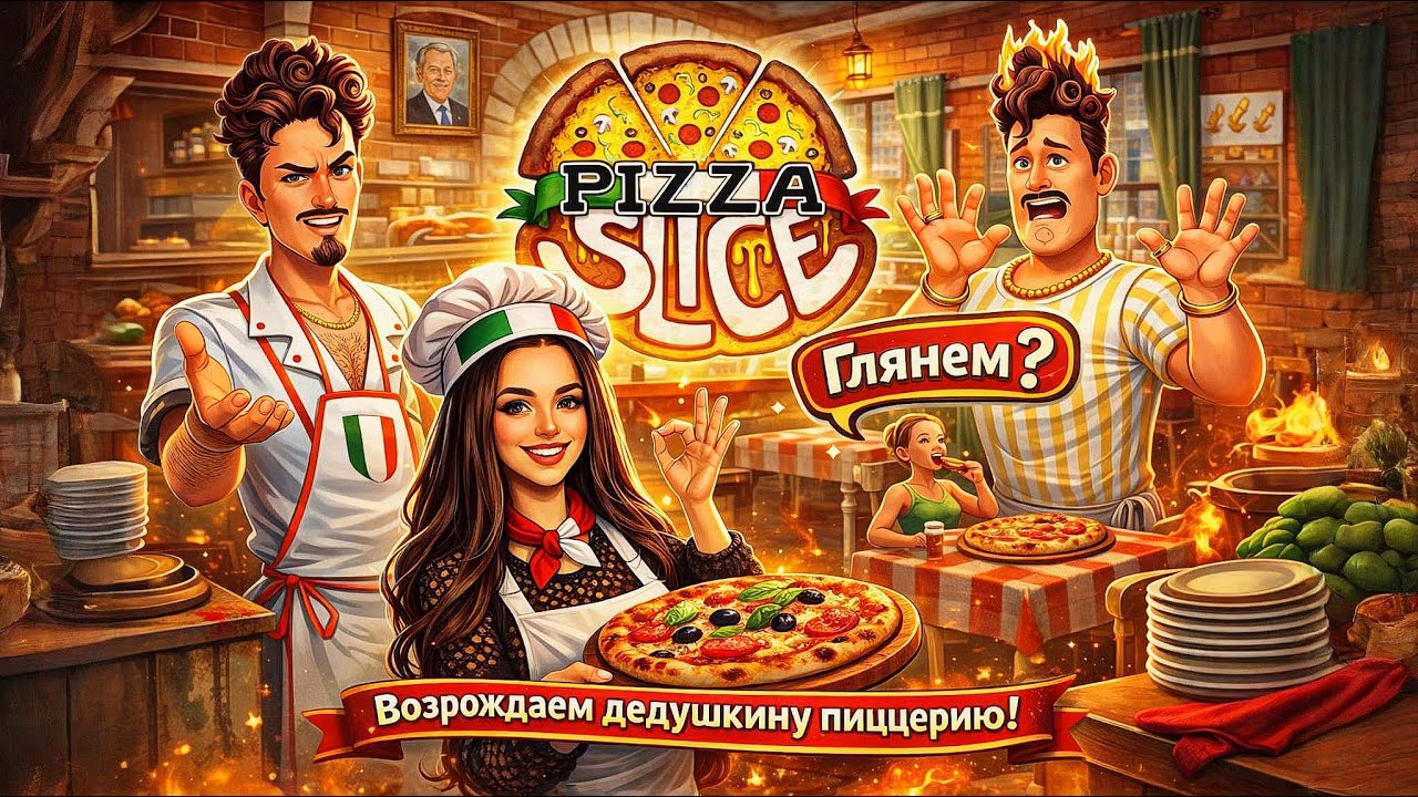 Я создала свою первую пиццу 🍕 | Pizza Slice — начало бизнеса