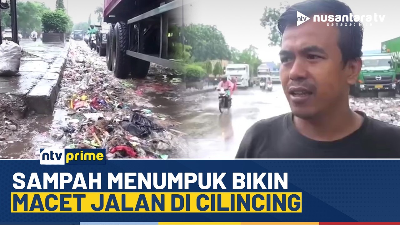 Sampah Menggunung di Cilincing, Jalan Tergenang dan Macet Parah | NTV PPRIME