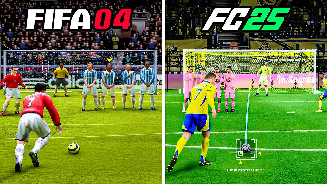Segno una PUNIZIONE con RONALDO su TUTTI i FIFA