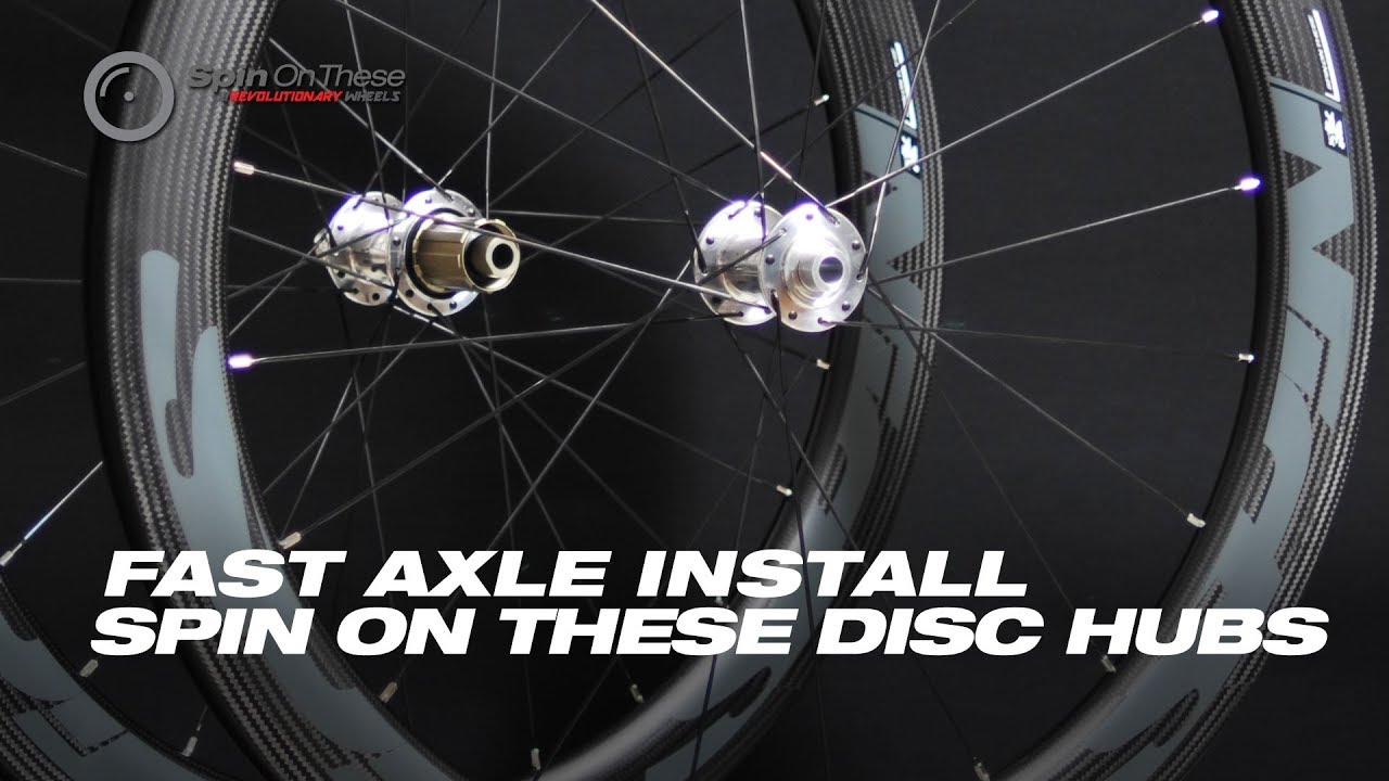 Spin On These Multi Axle Disc Wheels - Quick Set Up