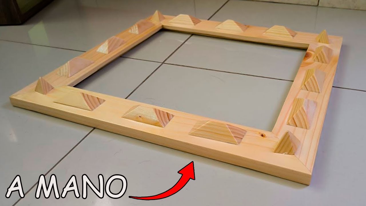 CUADRO DE MADERA: Hecho a MANO 