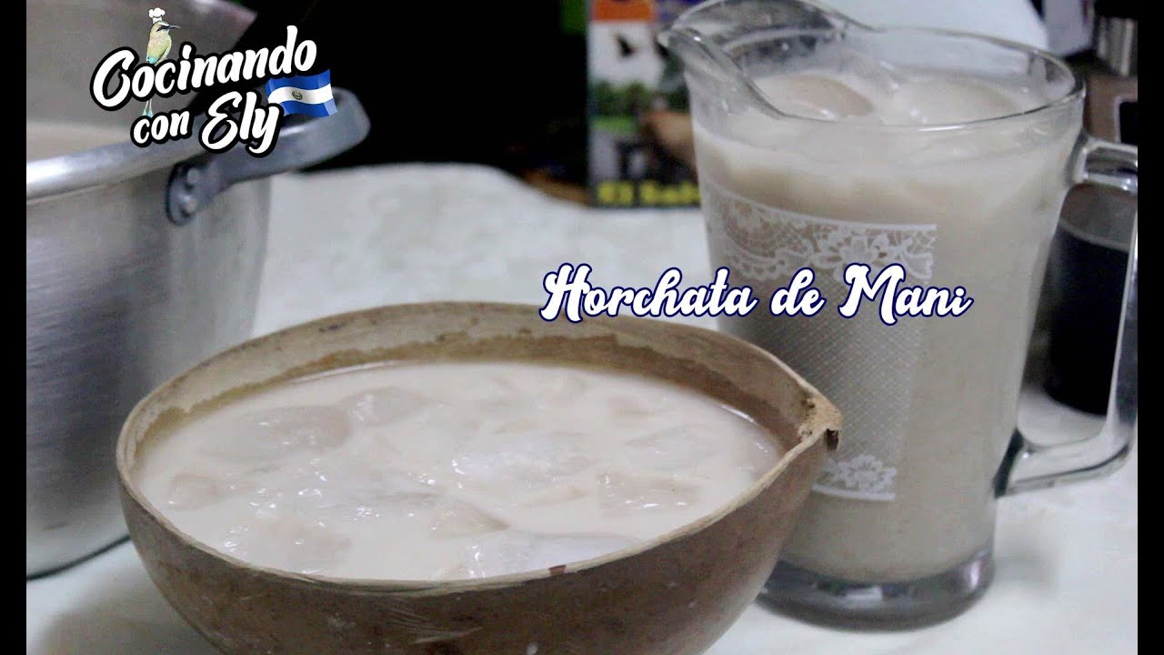 Preparando una Deliciosa HORCHATA DE MANI