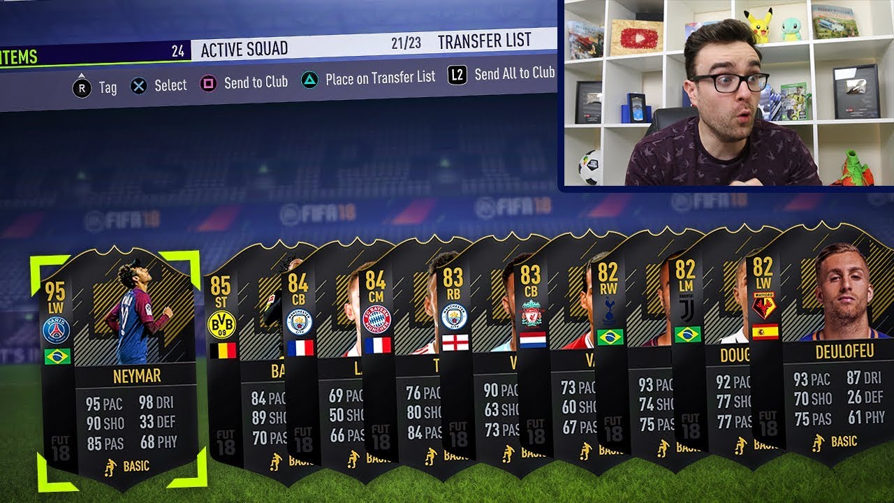 10 GUARENTEED ONE TO WATCH PLAYERS!!! Fifa 18 Pack Opening