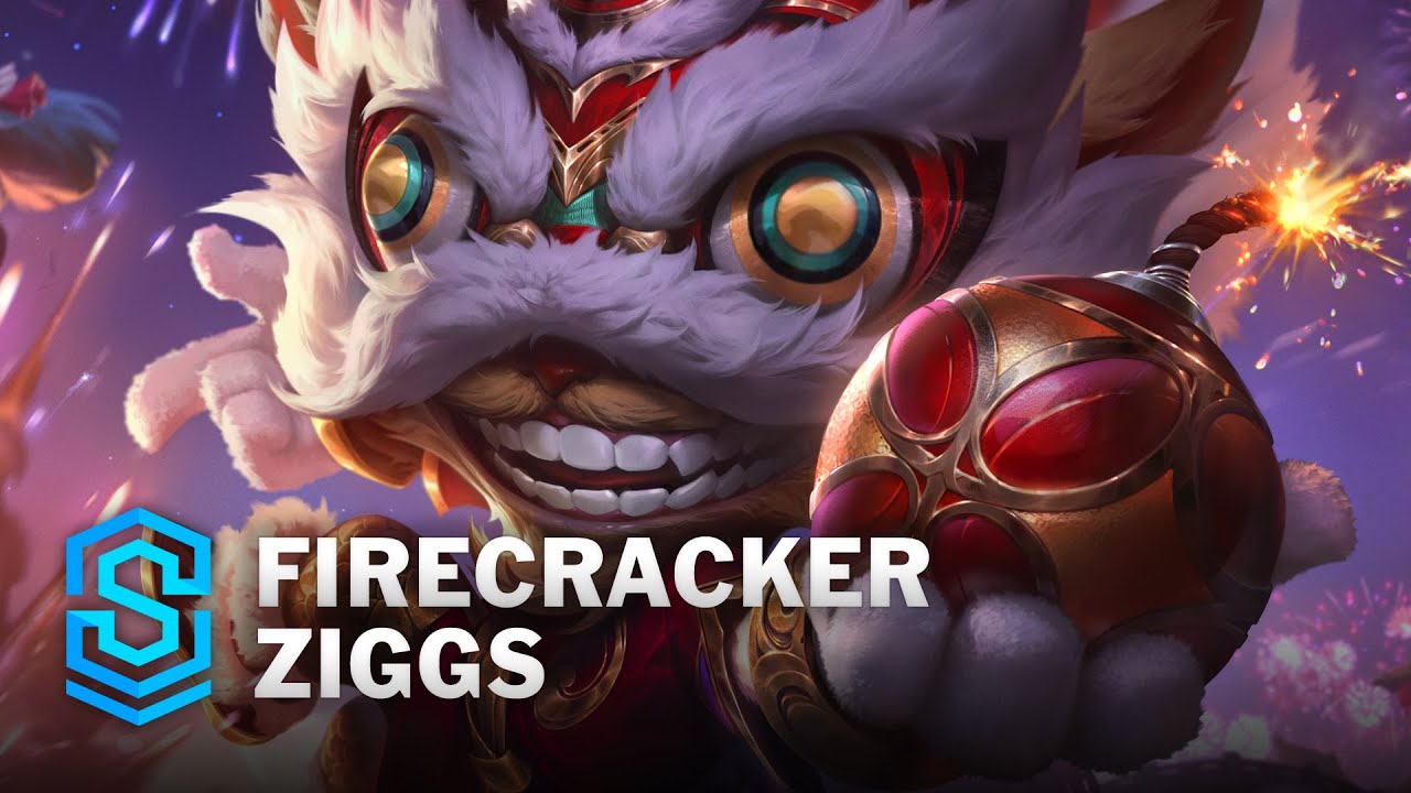 Firecracker Ziggs Skin Spotlight - League of Legends